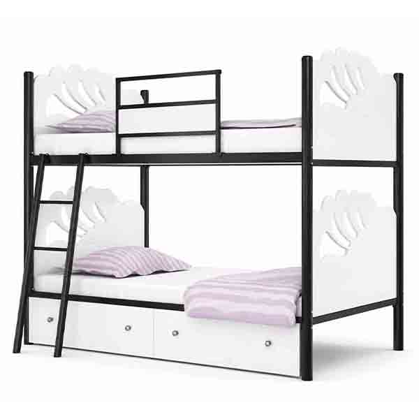 تخت دو طبقه فلزی ملینا  D 111